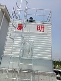 方形逆流开式冷却塔