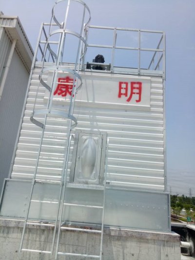 方形逆流开式冷却塔案例
